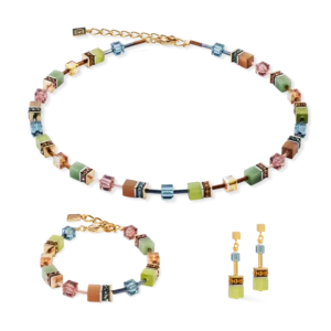 Set GeoCUBE® Iconic Halskette Forest bicolor COEUR DE LION
