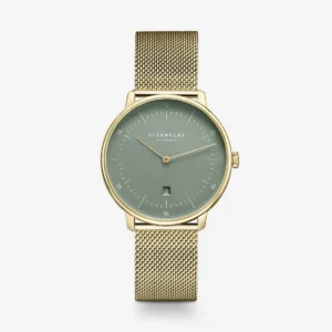 Damenuhr Naos XS Edition Flora Salbei Sternglas